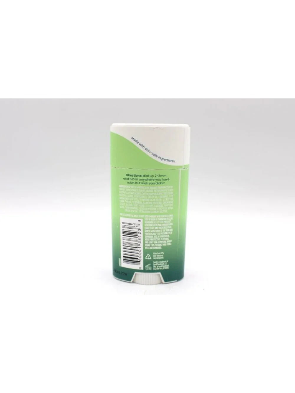 NEW Lume Whole Body Deodorant Fresh Alpine Invisible Cream 2.2 Oz Aluminum-Free